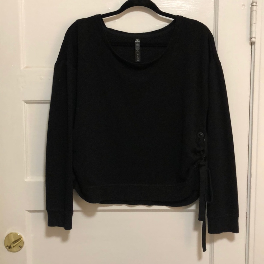Black Cotton Sweater
